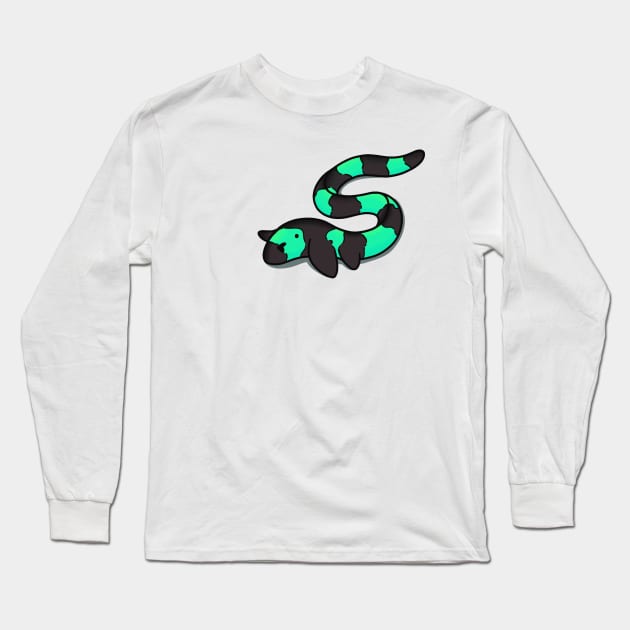 Sea Snake :: Reptiles and Amphibians Long Sleeve T-Shirt by Platinumfrog